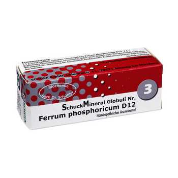 SCHUCKMINERAL Globuli 3 Ferrum phosphoricum D12