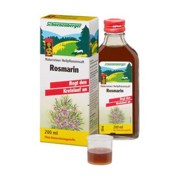 ROSMARIN SAFT Schoenenberger Heilpflanzensäfte