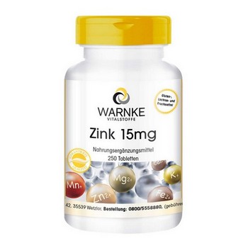 ZINK 15 mg Tabletten