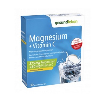 GESUND LEBEN Magnesium+Vitamin C Brausetabletten