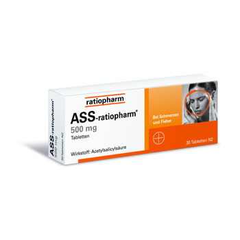 ASS ratiopharm 500 mg Tabletten