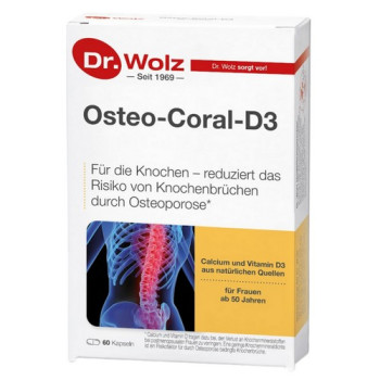 OSTEO CORAL D3 Dr.Wolz Kapseln