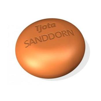 TJOTA runde Sanddorn-Badeseife