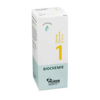 BIOCHEMIE Pflüger 1 Calcium fluoratum D 12 Tropfen