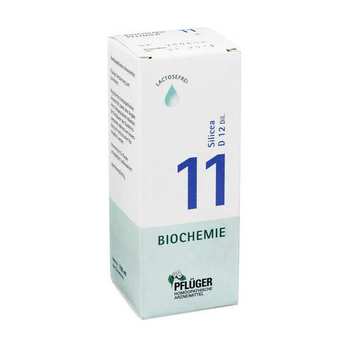 BIOCHEMIE Pflüger 11 Silicea D 12 Tropfen