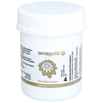 Schüssler Salz Nr. 4 Kalium chloratum D 6 (BIOCHEMIE Senagold) Tabletten
