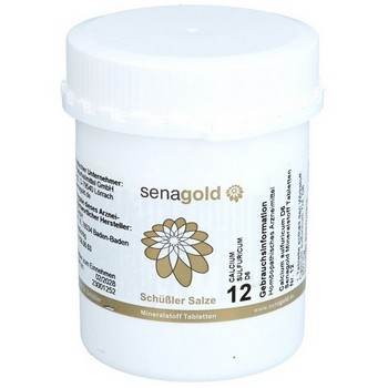 Schüssler Salz Nr. 12 Calcium sulfuricum D 6 (BIOCHEMIE Senagold) Tabletten