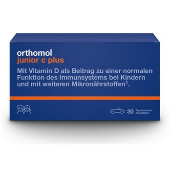 ORTHOMOL Junior C plus Kautabl.Mandarine/Orange