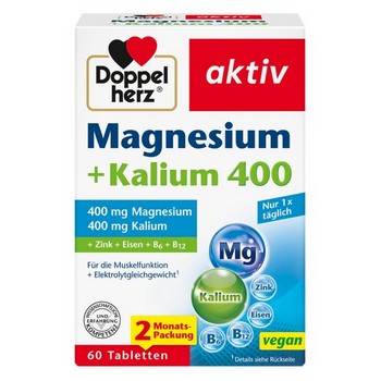 DOPPELHERZ Magnesium+Kalium Tabletten