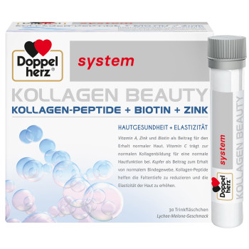 DOPPELHERZ Kollagen Beauty system Ampullen