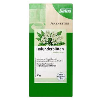 HOLUNDERBLÜTEN Arzneitee Sambuci flos Salus
