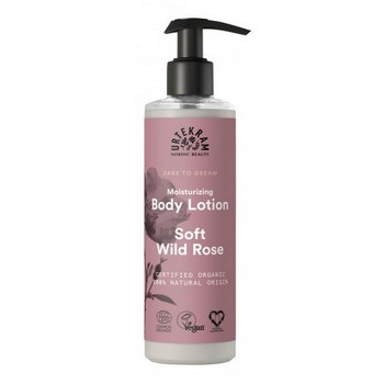 URTEKRAM Soft wild Rose moisturizing Bodylotion