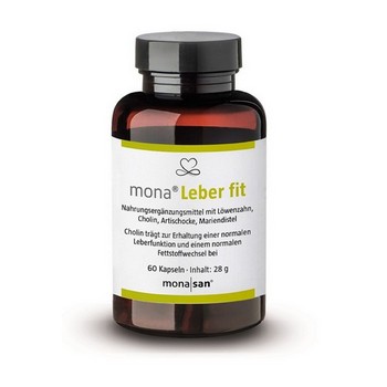 MONA LEBER fit m.Cholin Löwenzahn Mariendistel Kps