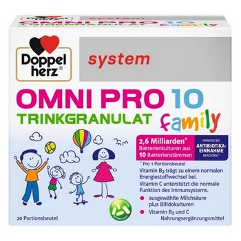 DOPPELHERZ Omni Pro 10 family system Trinkgranulat
