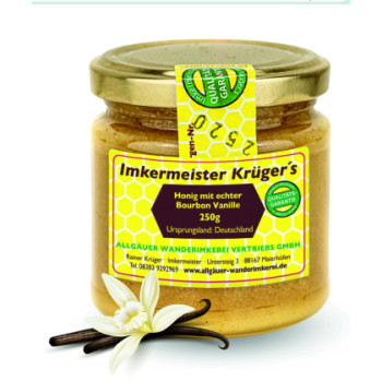 Imkermeister Krügers Honig mit echter Bourbon- Vanille