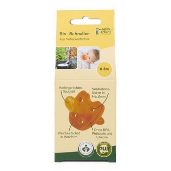 GRÜNSPECHT Bio-Schnuller 0-6m
